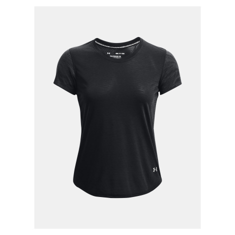 Under Armour T-Shirt UA Streaker Jacquard Tee-BLK - Women