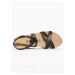 Bayton Remienkové sandále 'Asteria'  čierna