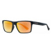 HORSEFEATHERS Slnečné okuliare Merlin - matt black/mirror orange BLACK