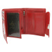 Dámske peňaženky [DH] Dámska kožená peňaženka R RD 19 GCL červená jedna