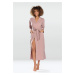 DKaren Housecoat Melissa Powder Pink