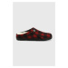 Detské vlnené papuče Birkenstock červená farba