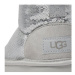 Ugg Snehule T Classic Mini Mirror Ball 1143708T Strieborná