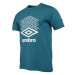 Umbro FW TERRACE LARGE LOGO GRAPHIC TEE Pánske tričko, tmavo zelená, veľkosť