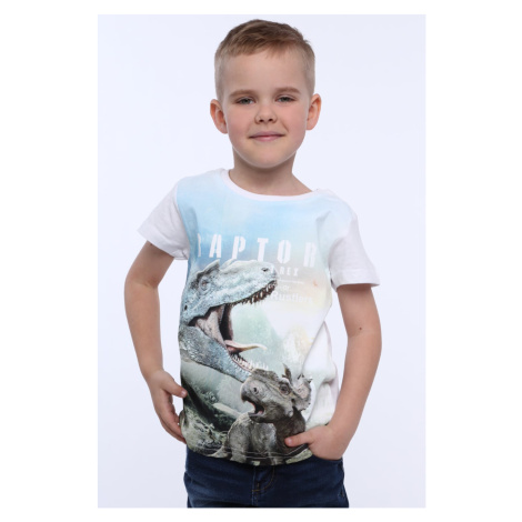 Boy's T-shirt with dinosaur FASARDI