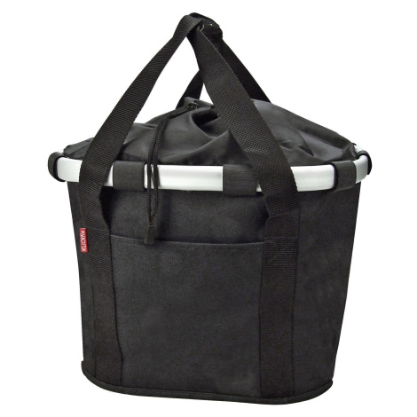 KLICKfix Bikebasket Taška na riadidlá Black 15 L