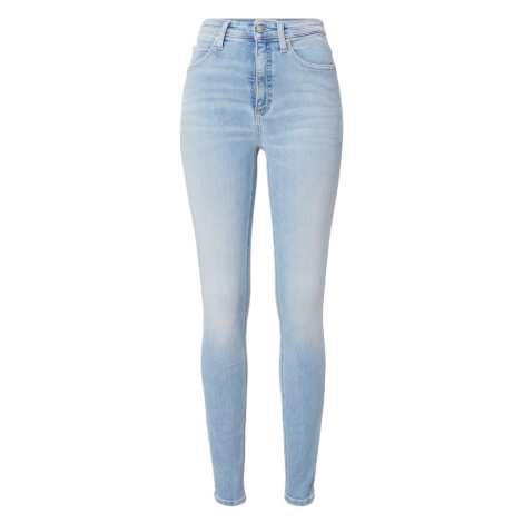 Calvin Klein Jeans Džínsy 'HIGH RISE SKINNY'  modrá denim