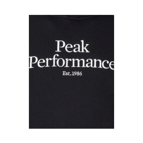 Peak Performance Mikina Original G77756080 Čierna Regular Fit