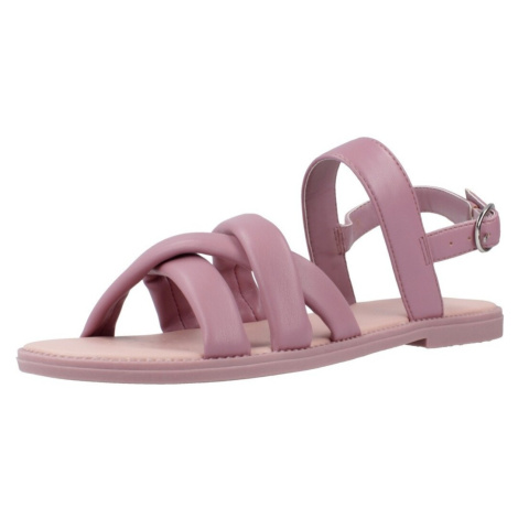 Geox  J SANDAL KARLY GIRL  Sandále Fialová