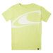 O'Neill RUTILE WAVE T-SHIRT Chlapčenské tričko, žltá, veľkosť