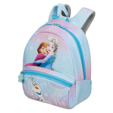 Samsonite Dětský batoh Disney Ultimate 2.0 S Frozen 7 l - modrá
