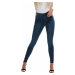 ONLY Dámske džínsy ONLROYAL Skinny Fit 15181725 Dark Blue Denim S/32