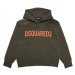 Mikina Dsquared2 Slouch Fit Sweat-Shirt Zelená