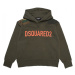 Mikina Dsquared2 Slouch Fit Sweat-Shirt Rifle Green