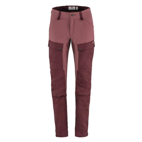 Fjällräven Keb Trousers W Port Mesa Dámske - Nohavice Fjällräven - Bordová - F89898S-357-410-40 