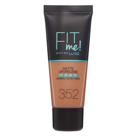 Maybelline New York  Fit Me Matte   Poreless Foundation - 352 Cacao  Make-upy a podkladové bázy 