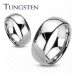 Tungstenový prsteň - obrúčka, hladký lesklý povrch, motív Pána prsteňov, 8 mm - Veľkosť: 67 mm