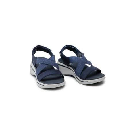 Skechers Sandále Go Walk Arch Fit 140226/NVY Tmavomodrá
