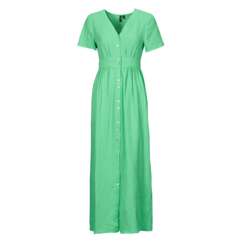 Vero Moda  VMNATALI  Dlhé šaty Zelená