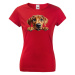 Dámské tričko s potlačou Rhodéský ridgeback  - tričko pre milovníkov psov