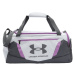 UNDER ARMOUR Športová taška 'Undeniable 5.0'  sivá / fialová / biela