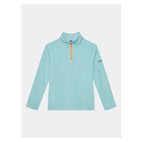 Columbia Fleecová mikina Glacial™ Fleece Half Zip Zelená Regular Fit