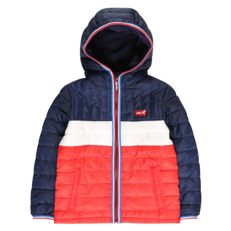 LEVI'S Prechodná bunda  námornícka modrá / azúrová / svetločervená / biela Levi´s