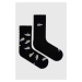 Ponožky adidas Performance 2-pak čierna farba