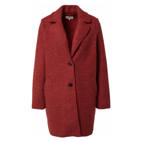 TOM TAILOR Prechodný kabát  červená / čierna
