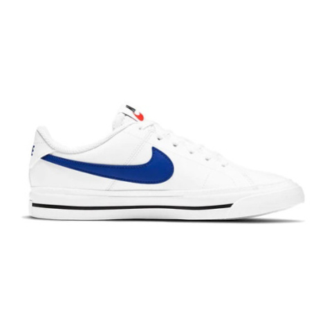 Juniorská vychádzková obuv NIKE Court Legacy white game royal black