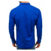 Kobaltová pánska košeľa s dlhými rukávmi BOLF 5720