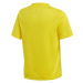 adidas CORE18 JSY Y Juniorský futbalový dres, žltá, veľkosť