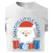 Detské tričko s potlačou Santu a nápisom Santov pomocník - vianočné detské tričko