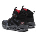 Skechers Snehule Zerrix 400145L/BKRD Čierna