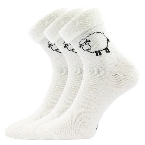 Ponožky BOMA Sheepskin cream 3 páry 117996