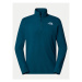 The North Face Fleecová mikina Glacier NF0A855W Tmavomodrá Regular Fit