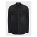 LTB džínsová košeľa Steven 61020 15357 Čierna Oversize