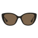 Slnečné okuliare Armani Exchange 0AX4111S dámske, čierna farba