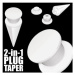 Taper a plug 2 v 1 biely - Hrúbka: 5 mm