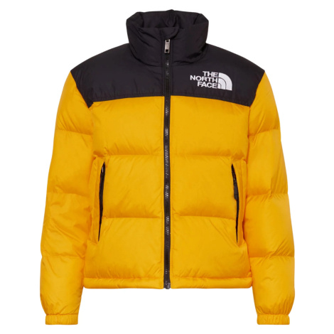 Žlto-čierna pánska prešívaná zimná bunda The North Face 1996 Retro Nuptse Jacket NF0A3C8DZU31