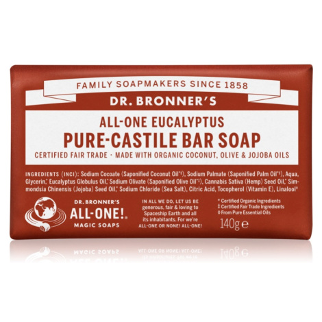 Dr. Bronner’s Eucalyptus tuhé mydlo