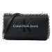 Calvin Klein Jeans Taška cez rameno  čierna / strieborná