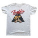 Freddie Mercury tričko Triangle Biela