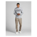 Jack&Jones Bavlnené nohavice Marco Dave 12174307 Béžová Slim Fit