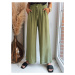 Women's wide trousers ALANDIS olive Dstreet