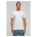 Fitted stretch T-shirt white