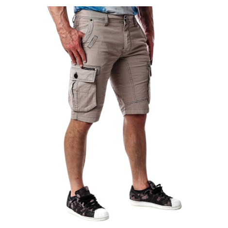 Pánske kraťasy CIPO & BAXX CK188 GREY Farba: Sivá, Konfekčná
