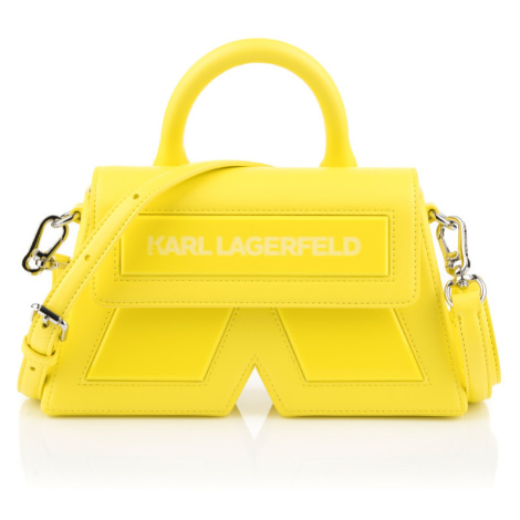 Kabelka Karl Lagerfeld Ikon/K Cb Leather Žltá