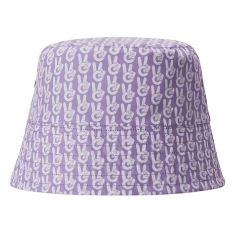 Detský obojstranný klobúk Reima fialová farba