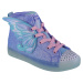 Modré trblietavé svietiace tenisky Skechers Twi-Lites 2.0-Twinkle Wishes 314350L-LBMT